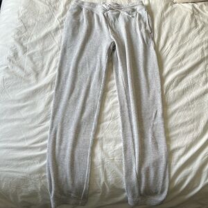TNA Light Grey Waffle Jogger